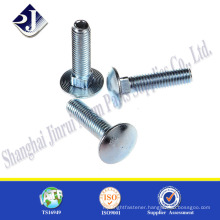 Hardware Fastener SGS Din 603 Carbon Steel Grade 4.8 Flat Head Carriage Bolt